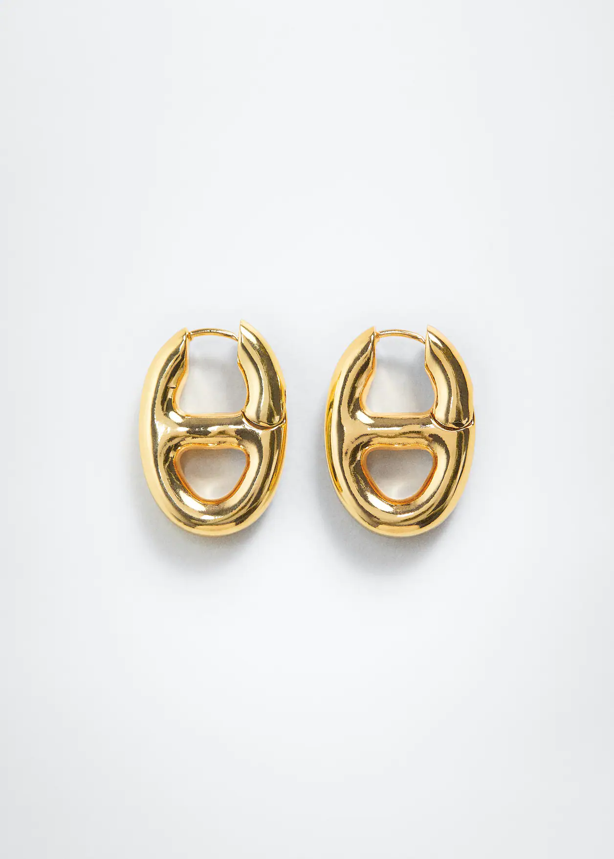 Long crystal earrings